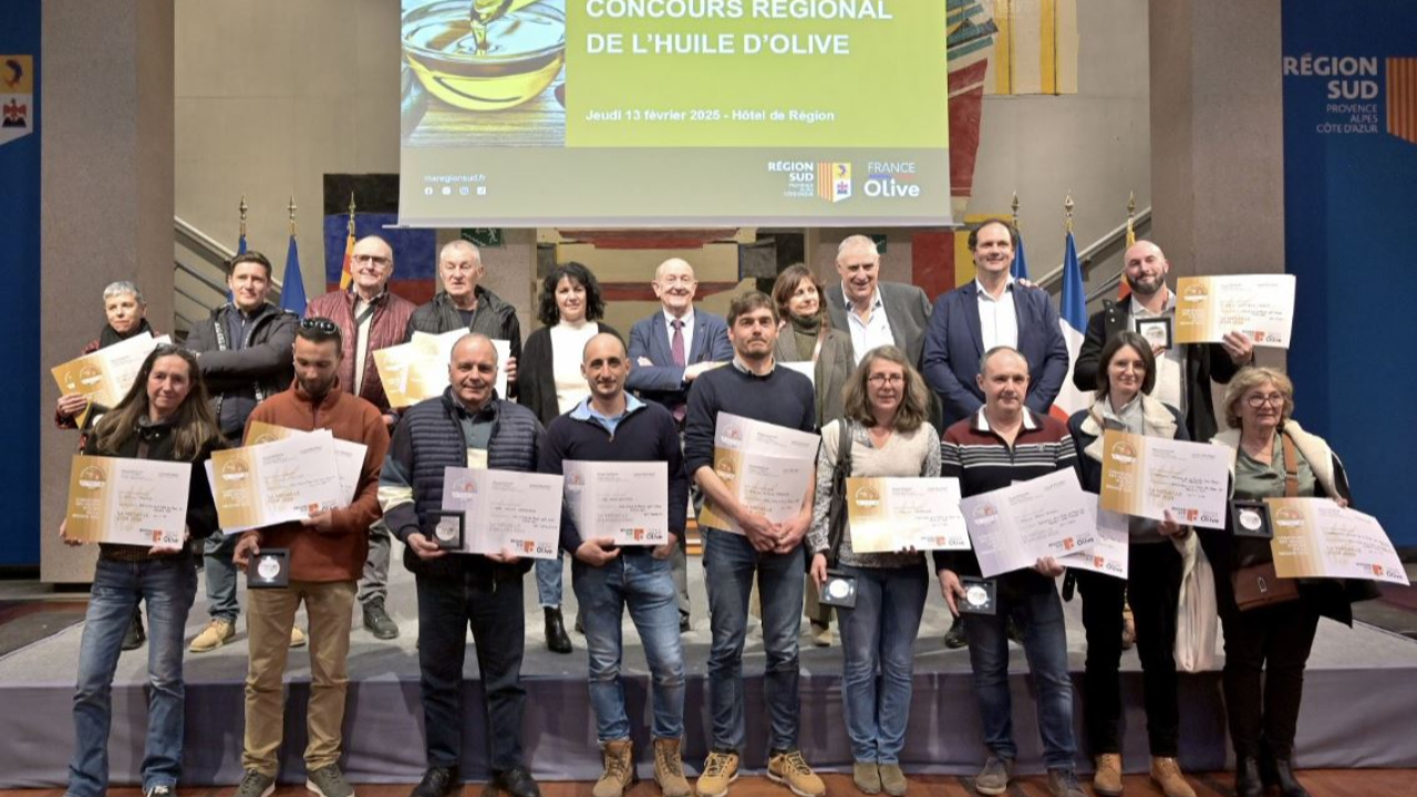 Les meilleures huiles d&rsquo;olive du territoire r&eacute;compens&eacute;es