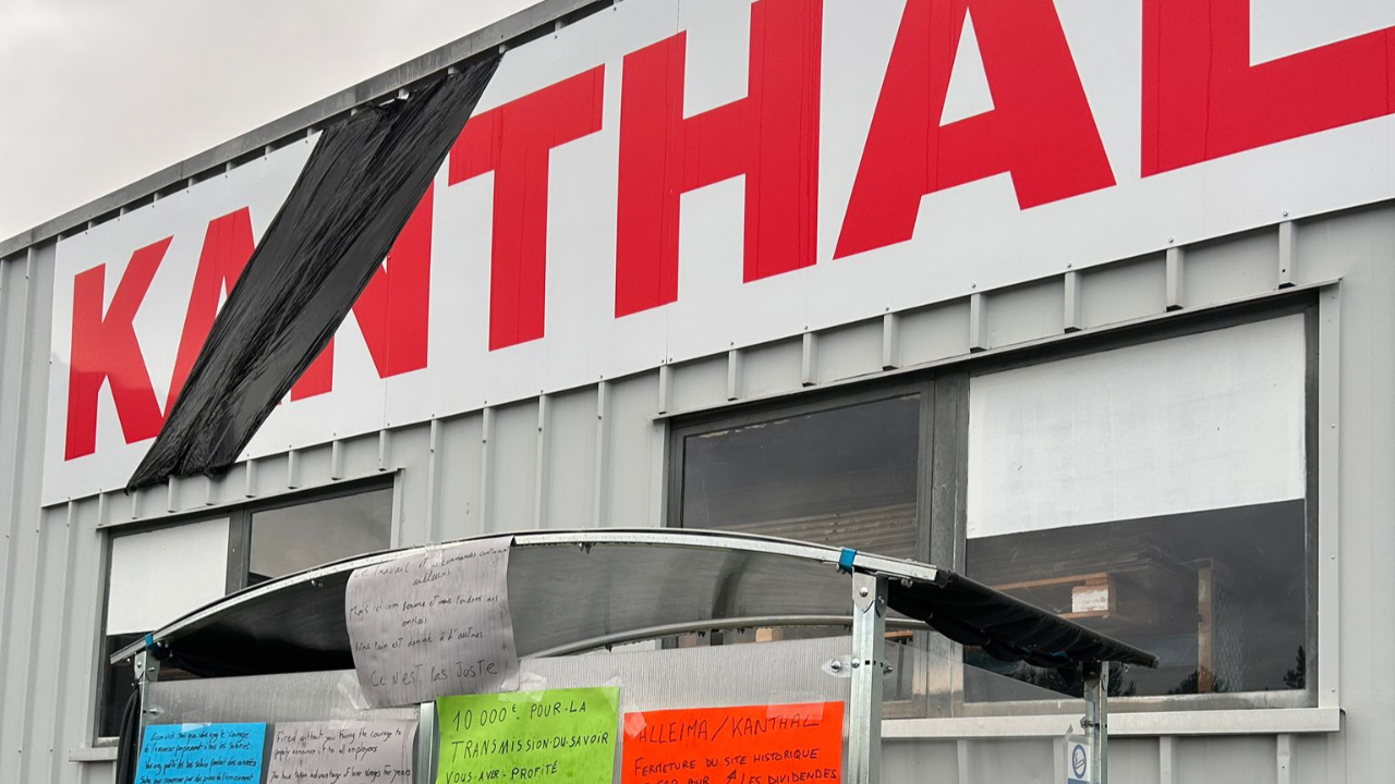 Les salariés de l’entreprise Kanthal en grève à Gap Les salariés de l’entreprise Kanthal en grève à Gap