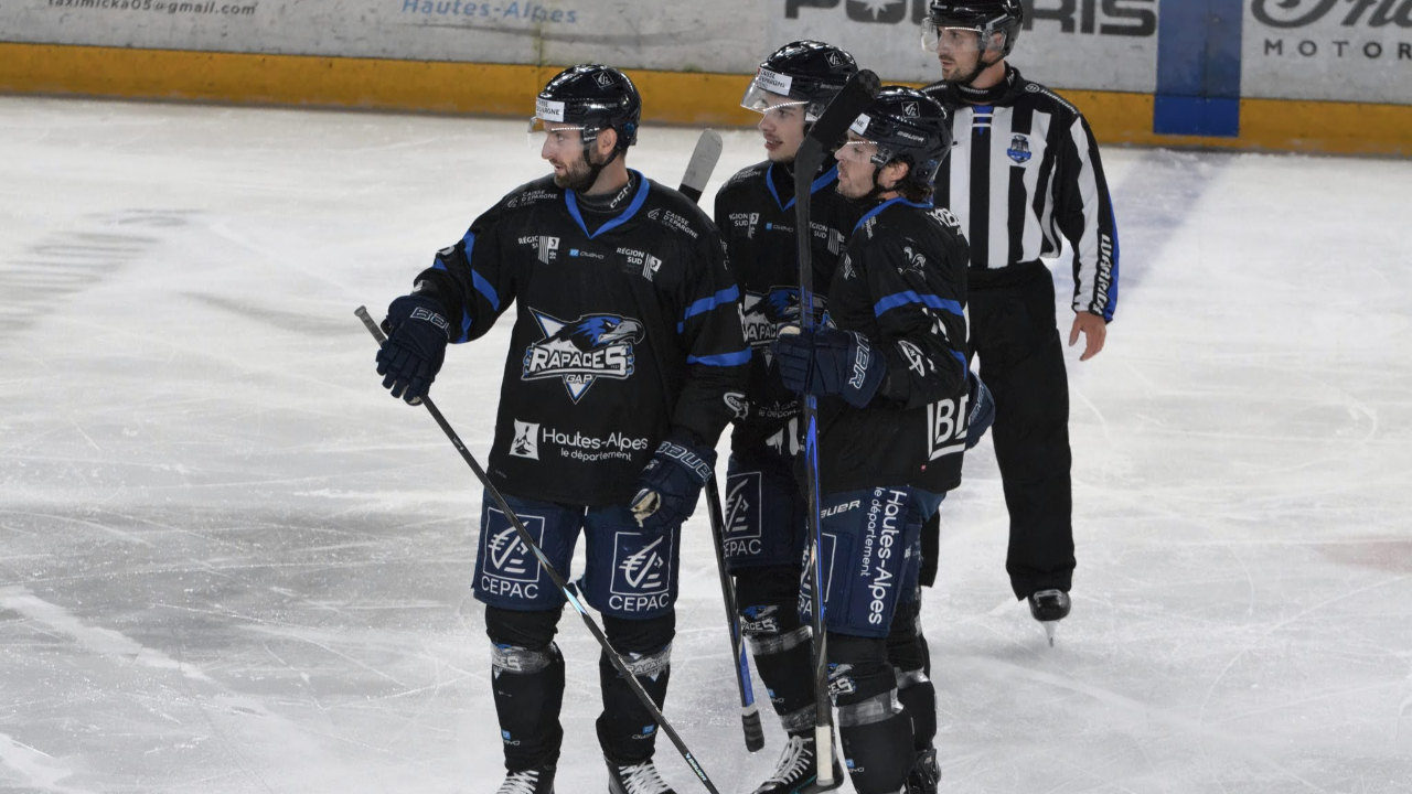 Ligue Magnus : la saison des Rapaces de Gap lanc&eacute;e contre Chamonix