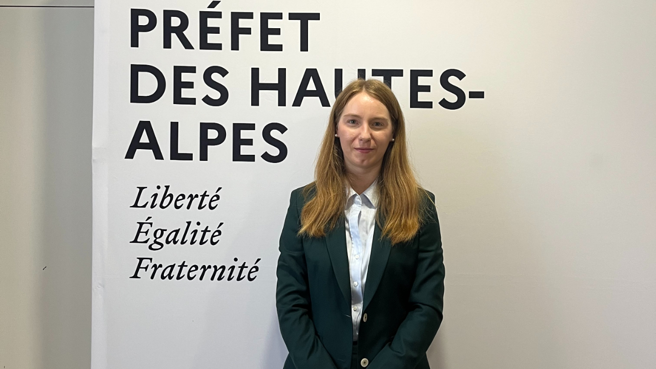 &laquo; Ma jeunesse vient avec une grande &eacute;nergie &raquo;, A. Pelloux-Gervais, sous pr&eacute;f&egrave;te des Hautes-Alpes