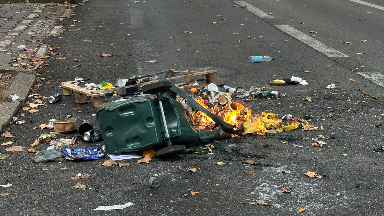 Mobilisation lyc&eacute;enne &agrave; Gap : un adolescent interpell&eacute; apr&egrave;s un feu de poubelle devant un lyc&eacute;e