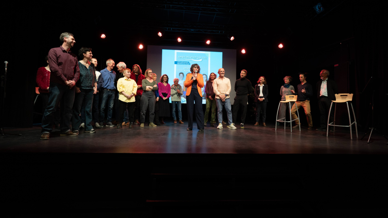Municipales &agrave; Gap : plus de 400 personnes au meeting de Charlotte Kuentz