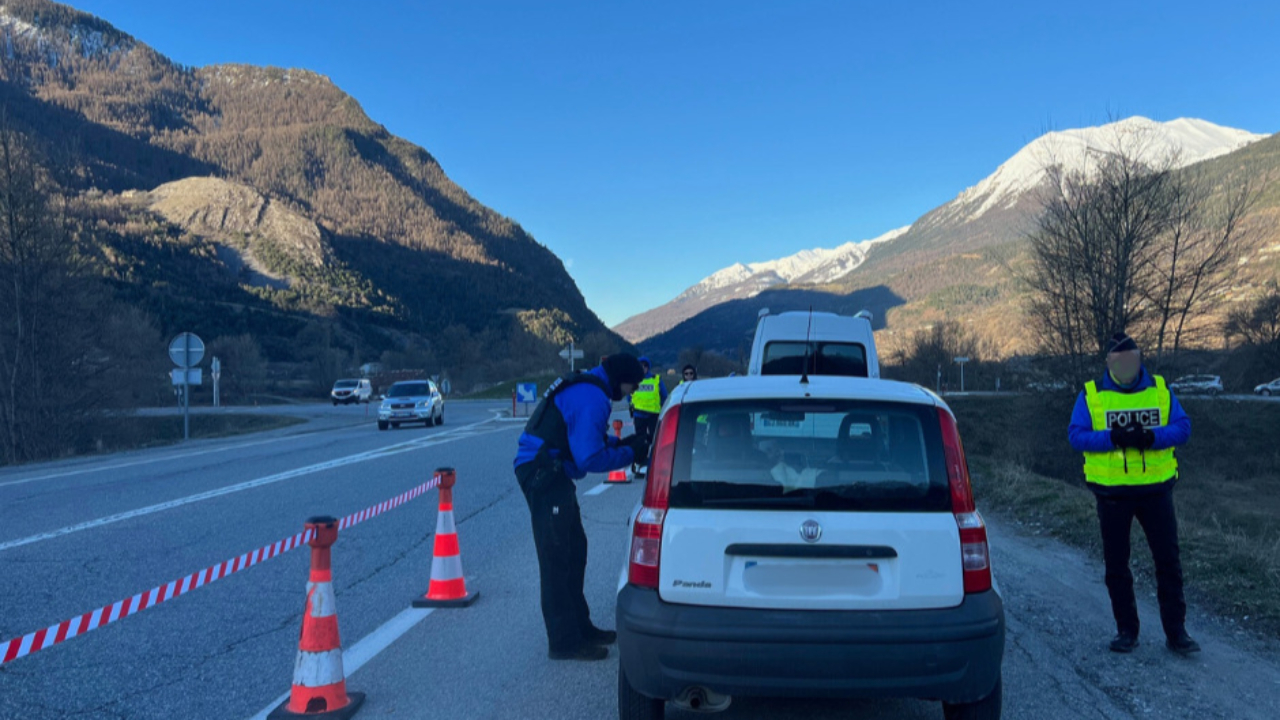 Plus de 100 personnes contr&ocirc;l&eacute;es sur les routes &agrave; Guillestre