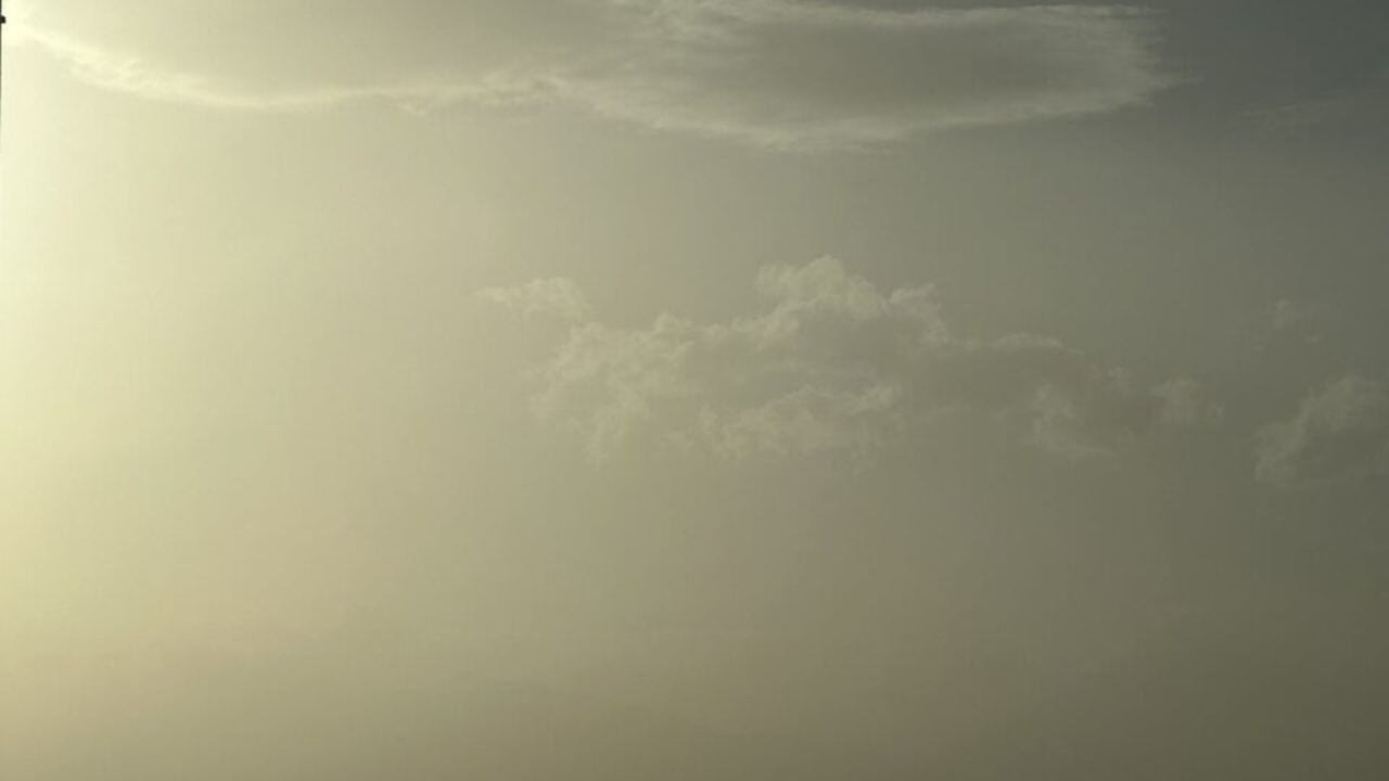 Poussi&egrave;res du Sahara, la qualit&eacute; de l&rsquo;air est mauvaise dans les Hautes-Alpes