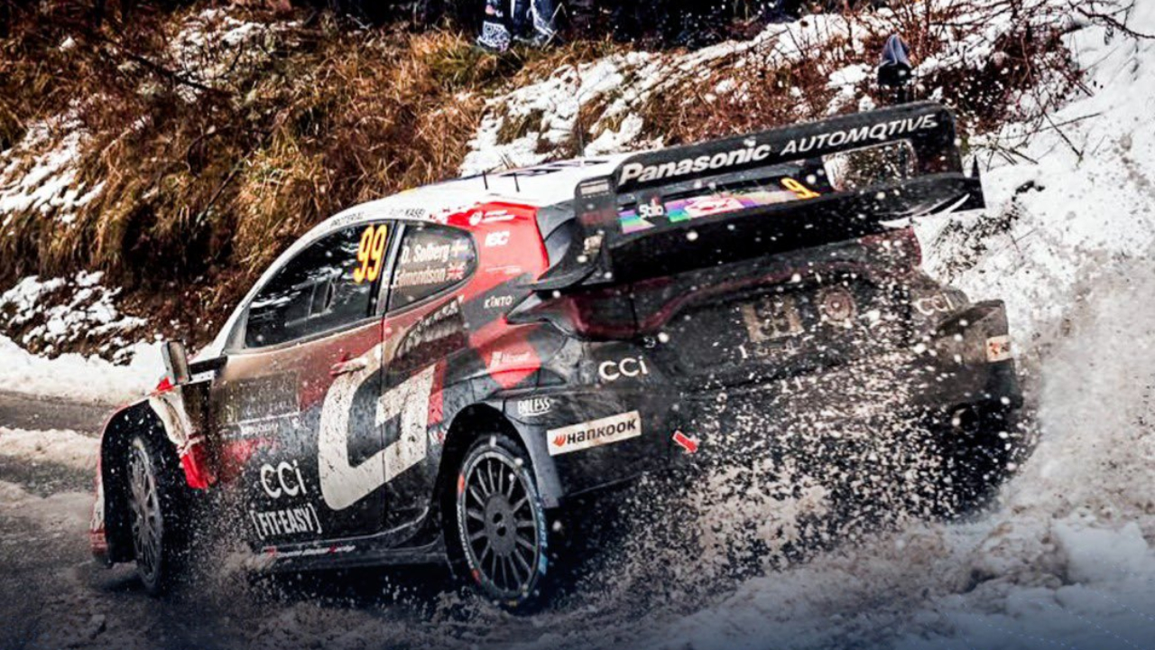 Rallye Monte-Carlo : au terme de l'ES9, Oliver Solberg reste leader Rallye Monte-Carlo : au terme de l'ES9, Oliver Solberg reste leader