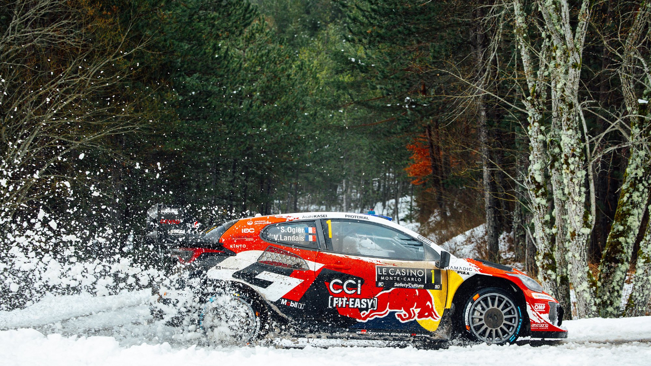 Rallye Monte-Carlo : Sébastien Ogier s'impose dans l'ES10 Rallye Monte-Carlo : Sébastien Ogier s'impose dans l'ES10