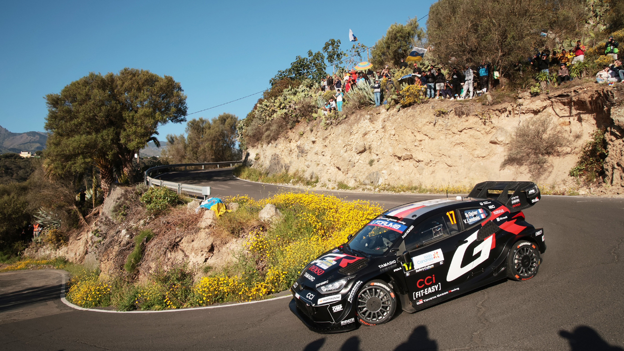 S&eacute;bastien Ogier sur les routes des Canaries