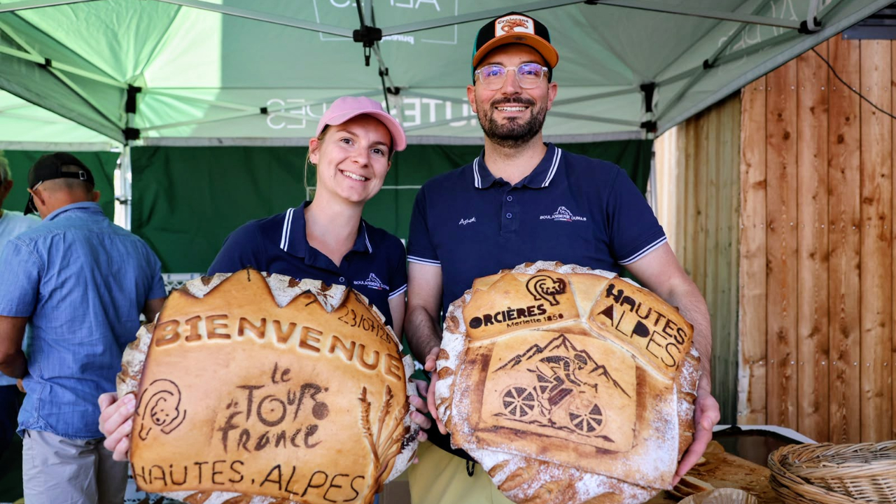 Tour de France : les produits des Hautes-Alpes mis &agrave; l&rsquo;honneur sur la ligne d&rsquo;arriv&eacute;e &agrave; Orci&egrave;res Merlette