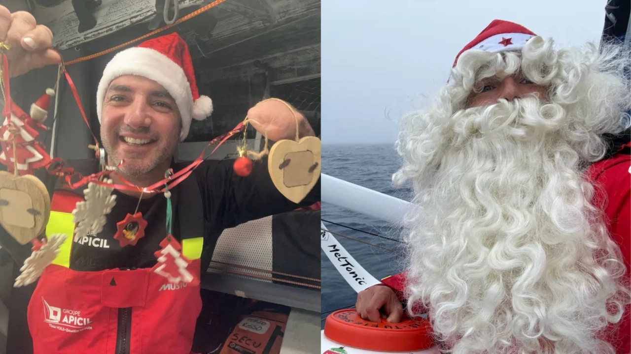 Un Noël en mer pour les skippeurs haut-alpins sur le Vendée Globe
