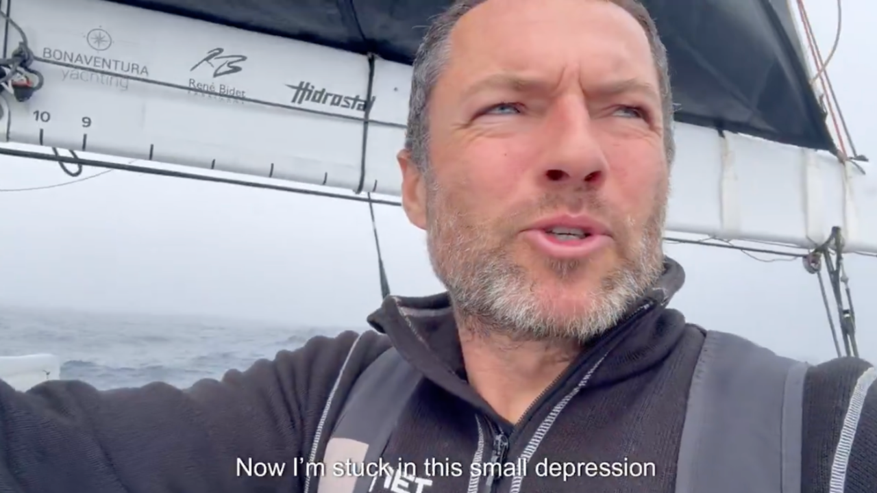 Un week-end compliqué en mer pour Romain Attanasio Un week-end compliqué en mer pour Romain Attanasio