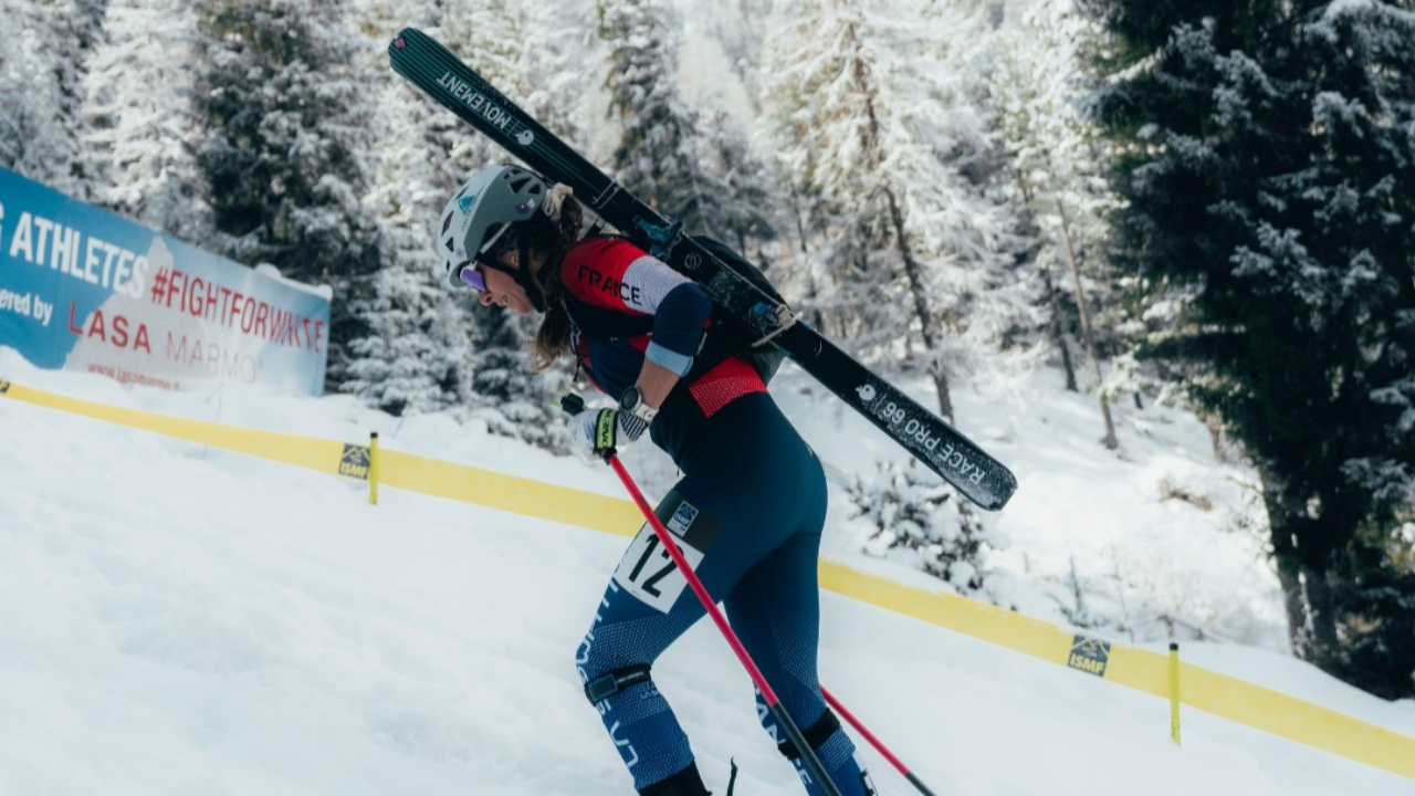 Une &eacute;tape de la Coupe du monde ISMF de ski alpinisme &agrave; Puy Saint Vincent