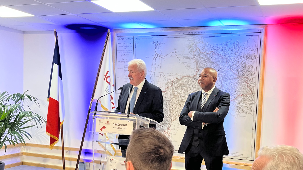 "Unissons-nous pour les jeux", l'appel du président du département des Hautes-Alpes