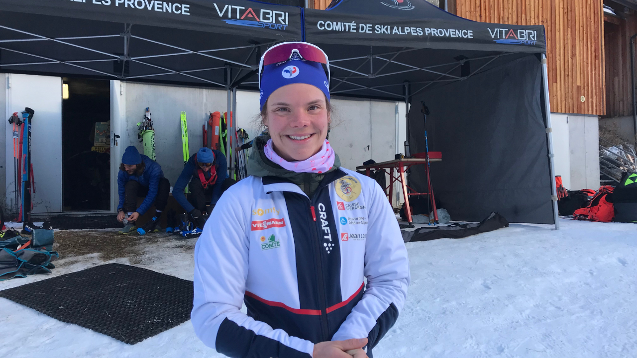 Victoires des Haut-Alpines Flora Dolci et Léonie Besson lors du SAMSE National Tour Victoires des Haut-Alpines Flora Dolci et Léonie Besson lors du SAMSE National Tour