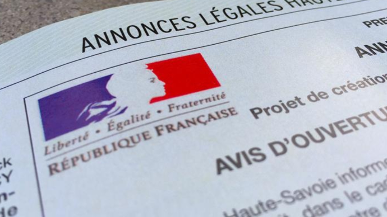 Vos annonces légales et judiciaires sur Alpes 1