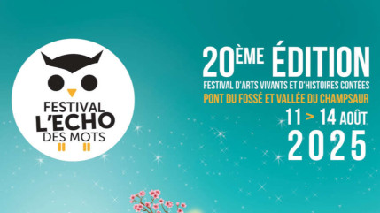 20&egrave;me &eacute;dition du Festival &Eacute;cho des Mots