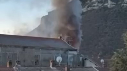 40 pompiers mobilis&eacute;s sur un incendie &agrave; Laragne-Mont&eacute;glin