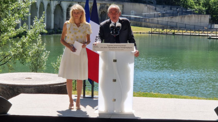 Brian&ccedil;on au c&oelig;ur des anneaux olympiques