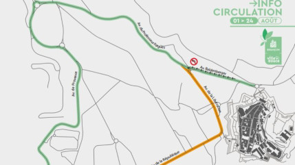 Circulation aménagée en août à Briançon pour éviter les embouteillages Circulation aménagée en août à Briançon pour éviter les embouteillages