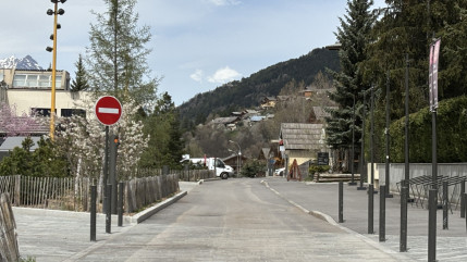 Circulation modifi&eacute;e &agrave; Chantemerle