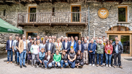 Des m&eacute;dailles c&eacute;l&eacute;br&eacute;es &agrave; Saint-V&eacute;ran
