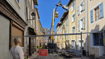 Embrun panse ses plaies apr&egrave;s le drame de l&rsquo;incendie, rue de la Libert&eacute;