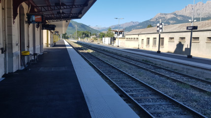 Gare de Brian&ccedil;on, les travaux de mise en accessibilit&eacute; sont termin&eacute;s