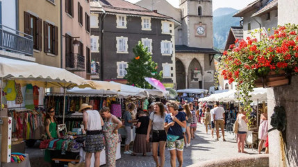 Guillestre : une navette &agrave; 1 euro pour rejoindre le march&eacute; d&egrave;s le 31 ao&ucirc;t