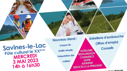 Hautes-Alpes : 10ème édition du Forum de l’Emploi d’Été à Savines le Lac Hautes-Alpes : 10ème édition du Forum de l’Emploi d’Été à Savines le Lac