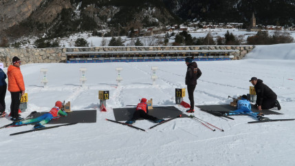 Hautes-Alpes : à Ceillac, les 15 pas de tirs de biathlon célébrés Hautes-Alpes : à Ceillac, les 15 pas de tirs de biathlon célébrés