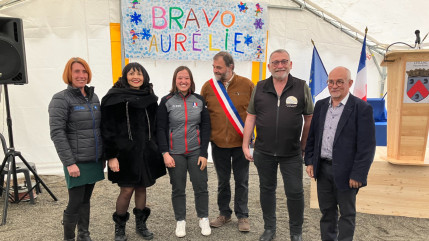 Hautes-Alpes : Ceillac, une station qui célèbre sa championne Aurélie Richard