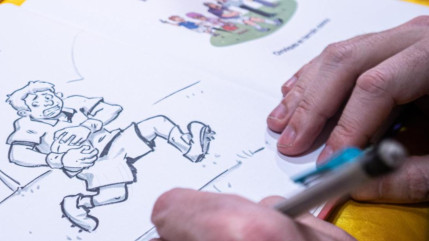 Hautes-Alpes : des battles de dessinateurs au festival "Les Givrés de la BD" qui débute ce mercredi Hautes-Alpes : des battles de dessinateurs au festival "Les Givrés de la BD" qui débute ce mercredi