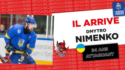 Hautes-Alpes : Dmytro Nimenko, nouveau Diable Rouge