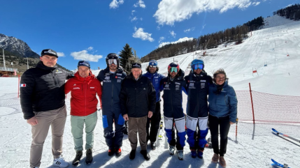 Hautes-Alpes : l’équipe de France de ski en entrainement à Montgenèvre Hautes-Alpes : l’équipe de France de ski en entrainement à Montgenèvre