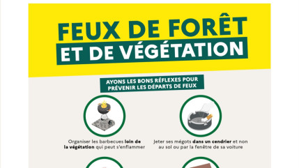 Hautes-Alpes : la préfecture rappelle les bons gestes pour éviter des feux de forêt Hautes-Alpes : la préfecture rappelle les bons gestes pour éviter des feux de forêt