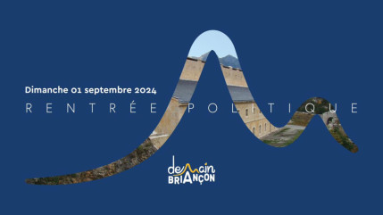 Hautes-Alpes : le maire de Briançon annonce la rentrée politique à dimanche prochain. Hautes-Alpes : le maire de Briançon annonce la rentrée politique à dimanche prochain.