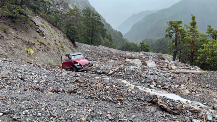Hautes-Alpes : le Queyras coup&eacute; apr&egrave;s de violents orages, plusieurs routes impraticables