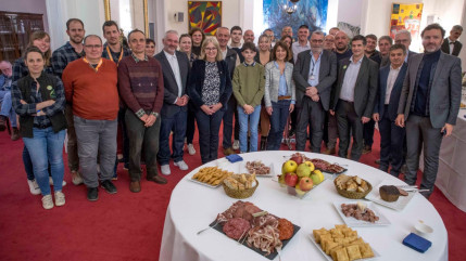 Hautes-Alpes : les agriculteurs du territoire à l’Assemblée Nationale