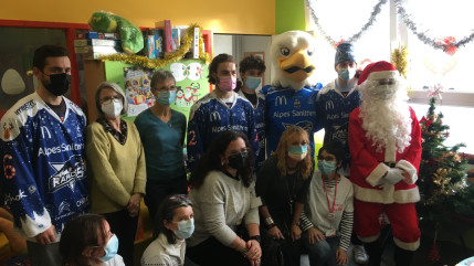 Hautes-Alpes : les Rapaces aux côtés des enfants malades du CHICAS de Gap Hautes-Alpes : les Rapaces aux côtés des enfants malades du CHICAS de Gap