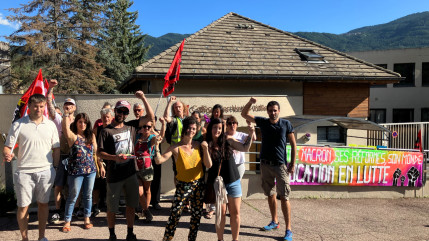 Hautes-Alpes : mobilisés pour les "Quatre de Guillestre" Hautes-Alpes : mobilisés pour les "Quatre de Guillestre"