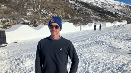 Hautes-Alpes : première édition du Red Bull Dual Shapes avec Pierre Vaultier Hautes-Alpes : première édition du Red Bull Dual Shapes avec Pierre Vaultier