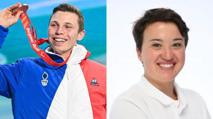 Jeux Paralympiques, deux repr&eacute;sentants en or avec  Aur&eacute;lie Richard et Arthur Bauchet