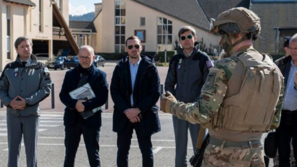 La d&eacute;fense civile et militaire du territoire au c&oelig;ur d&rsquo;une visite