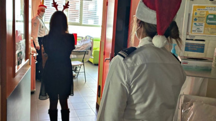 La police au chevet des enfants malades de l’hôpital de Gap La police au chevet des enfants malades de l’hôpital de Gap