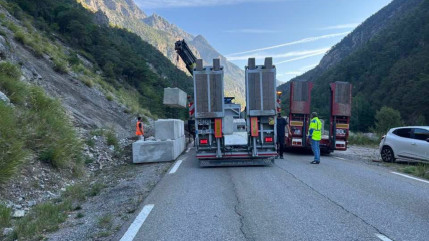 La RD 902 dans le Queyras ouvrira en d&eacute;but d&rsquo;apr&egrave;s-midi