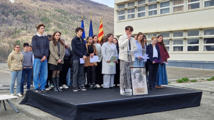 La r&eacute;sistante Suzanne Jouli&eacute; Ross honor&eacute;e &agrave; Brian&ccedil;on