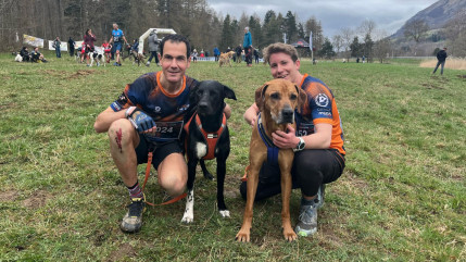 Le Canicross c&eacute;l&eacute;br&eacute; sur Gap-Bayard