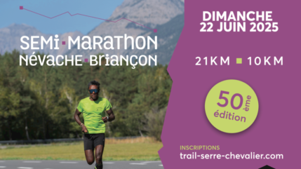 Le semi-marathon N&eacute;vache-Brian&ccedil;on revient pour sa 50&egrave;me &eacute;dition