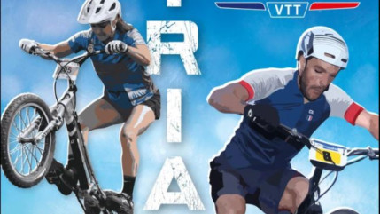 Le VTT Fran&ccedil;ais roule dans le Pays des &Eacute;crins