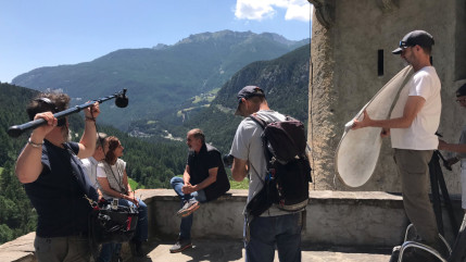 Les caméras de « Chroniques d'en Haut » dans le Queyras Les caméras de « Chroniques d'en Haut » dans le Queyras
