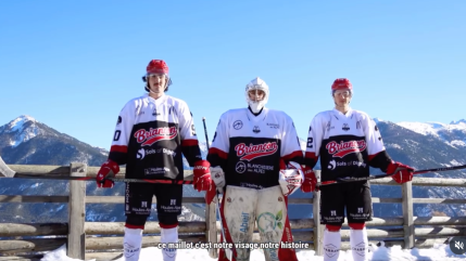 Les Diables Rouges de Briançon dévoilent un maillot sans rouge, les supporters partagés Les Diables Rouges de Briançon dévoilent un maillot sans rouge, les supporters partagés